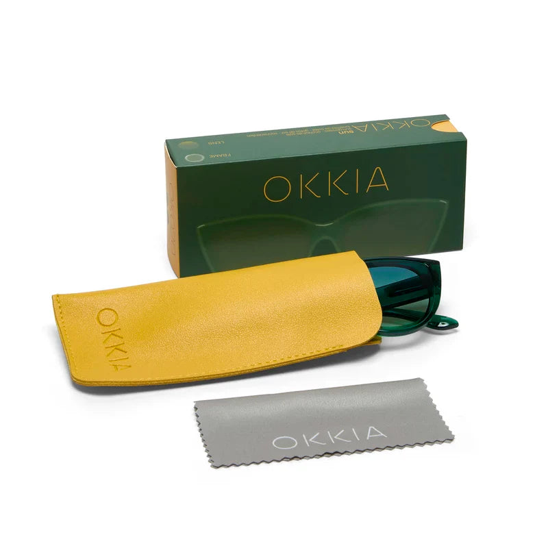 OKKIA γυαλιά ηλίου Silvia Green OK020-TGR