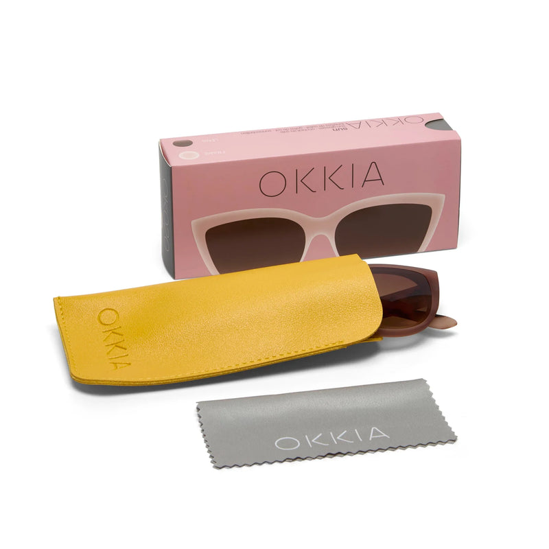 OKKIA γυαλιά ηλίου Silvia Pink Havana OK020-PH