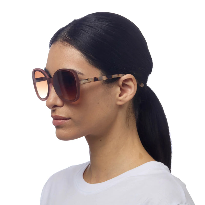 OKKIA γυαλιά ηλίου Anna Pink Havana OK019-PH