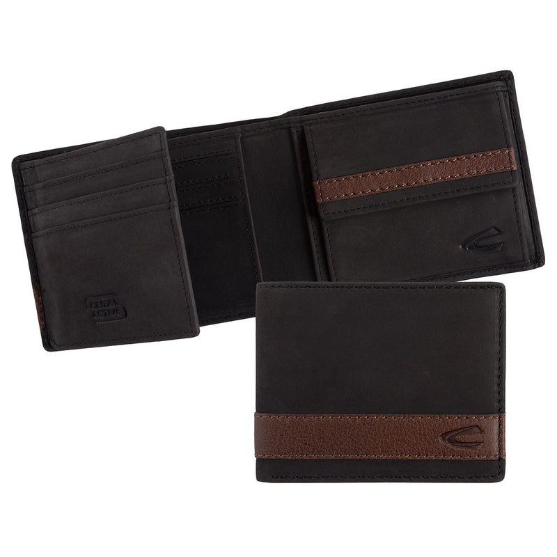 ΠΟΡΤΟΦΟΛΙ CAMEL ACTIVE ΠΛΑΓΙΟ ΜΙΚΡΟ TAIPEH BLACK 274-703-60