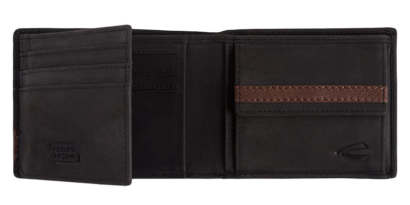 ΠΟΡΤΟΦΟΛΙ CAMEL ACTIVE ΠΛΑΓΙΟ ΜΙΚΡΟ TAIPEH BLACK 274-703-60