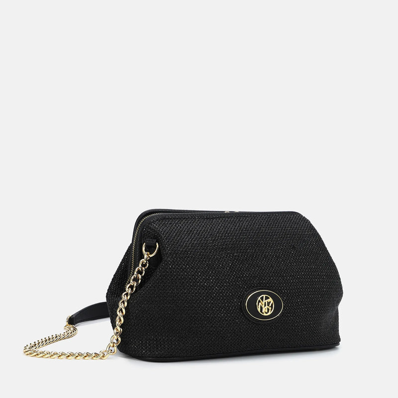 Ynot? τσάντα μεσαία clutch Black MAN005S5