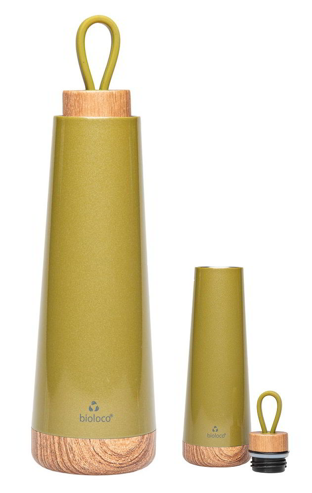 Chic Mic Ανοξείδωτο Θερμό bioloco loop olive BEL105 (500ml)