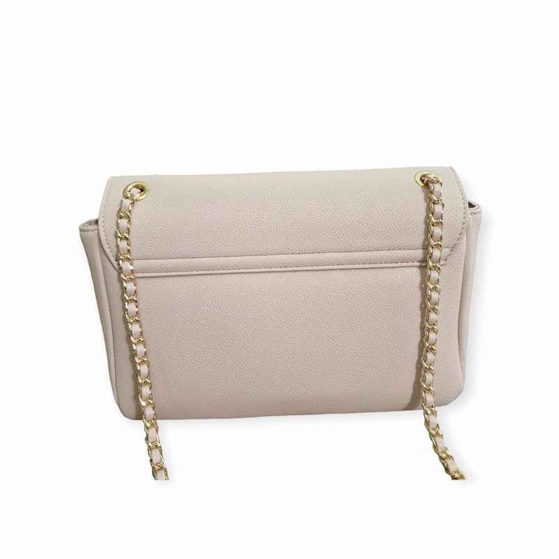 Τσάντα ώμου μεσαία US Polo Assn. Jones light beige