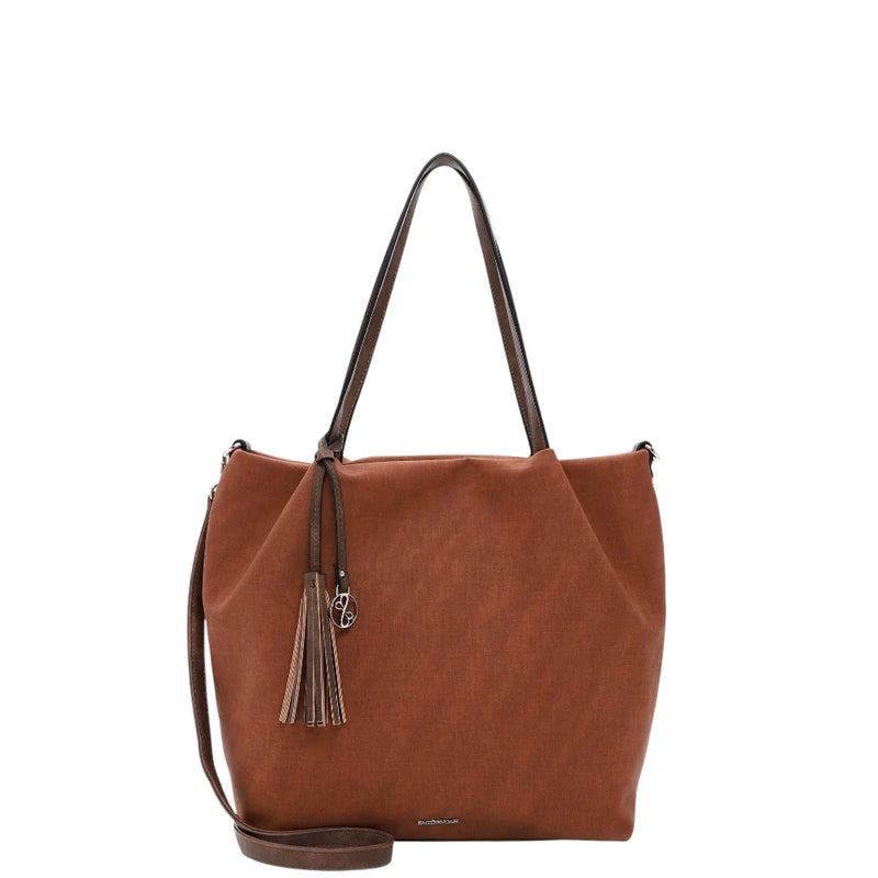 Emily & Noah shopping bag μεγάλη cognac 62792700