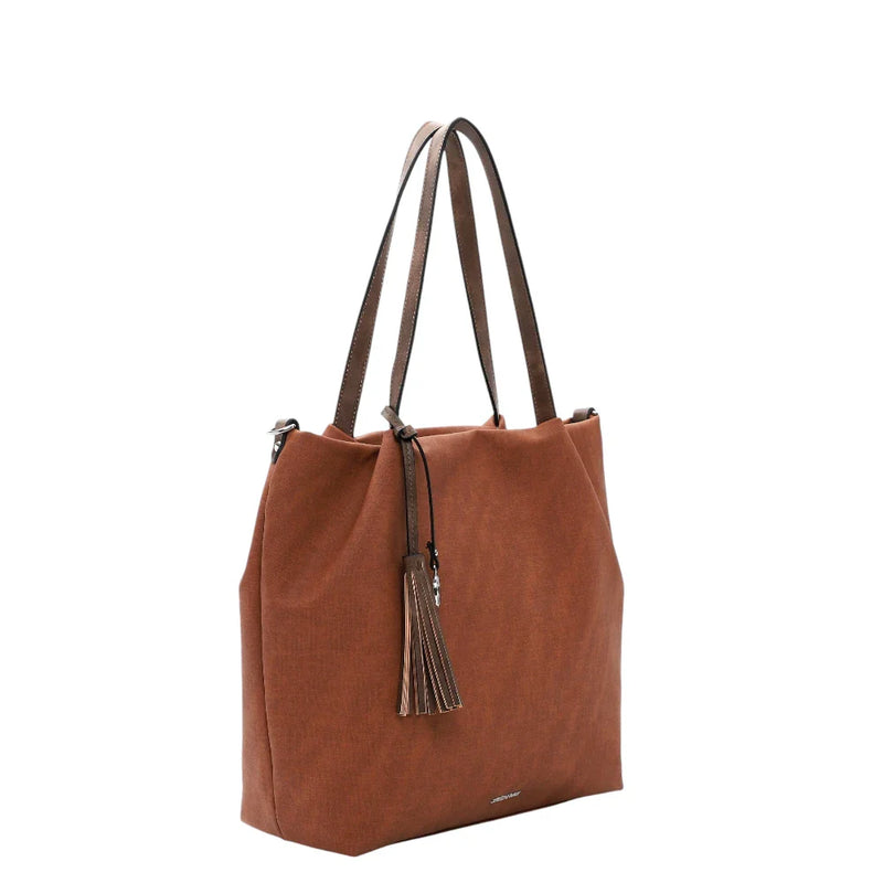 Emily & Noah shopping bag μεγάλη cognac 62792700