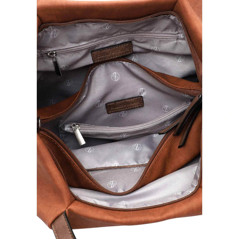 Emily & Noah shopping bag μεγάλη cognac 62792700