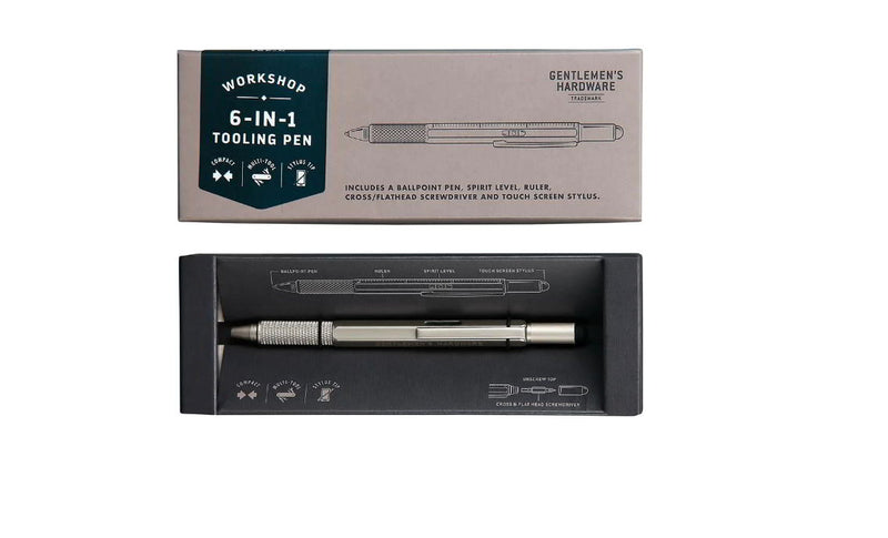 Gentlemen's Hardware 6-in-1 Tooling Pen