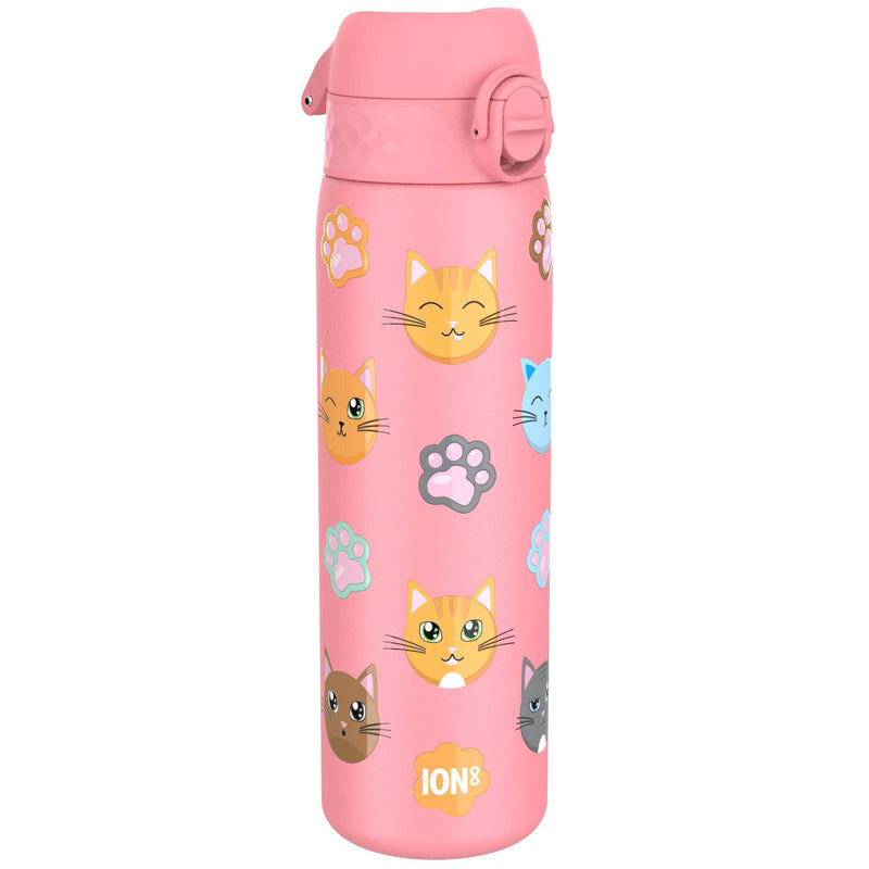 Μεταλλικό παγούρι ION8 600ml Γάτα