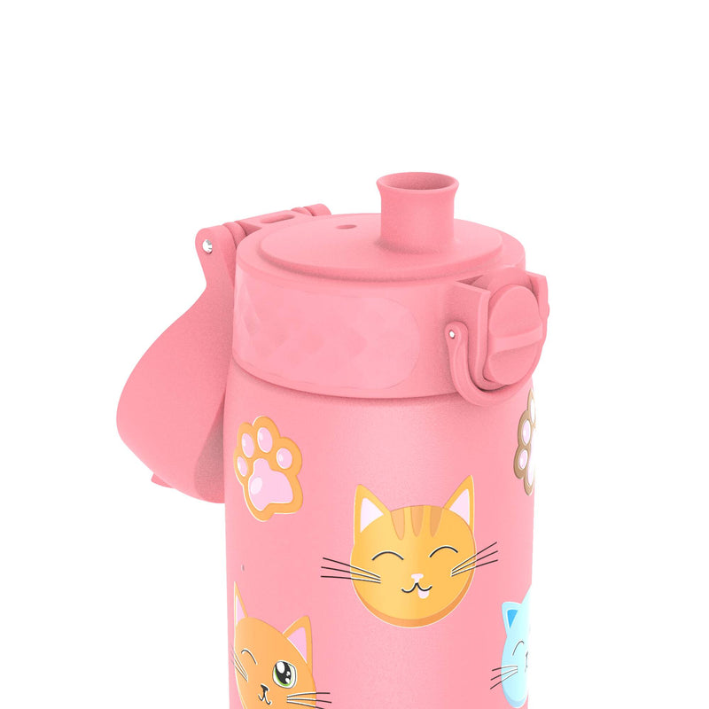 Μεταλλικό παγούρι ION8 600ml Γάτα