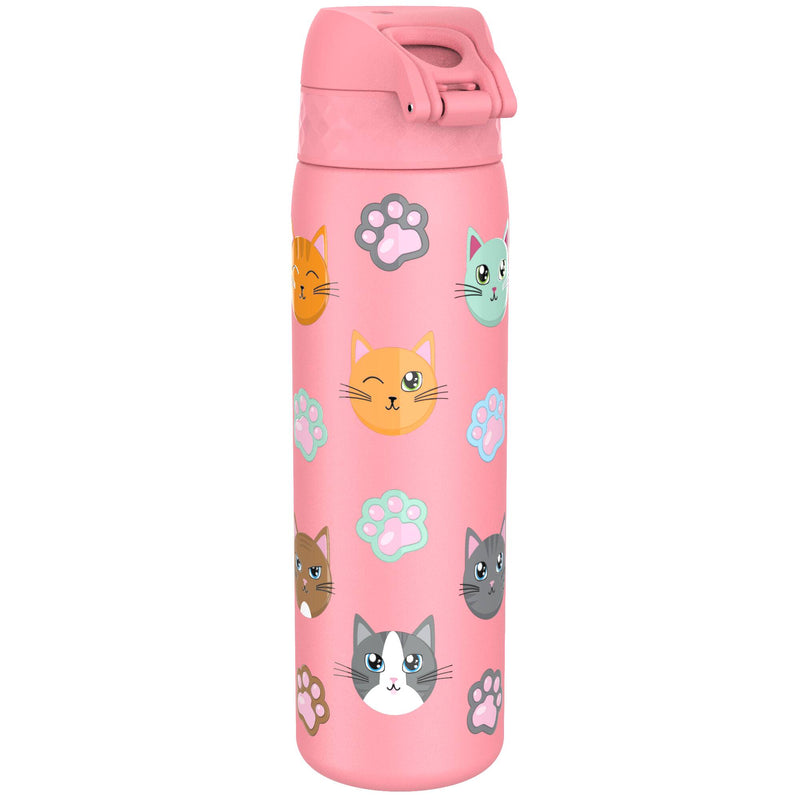 Μεταλλικό παγούρι ION8 600ml Γάτα