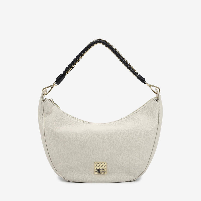 Ynot τσάντα Hobo μεσαία Cream RAC006F5
