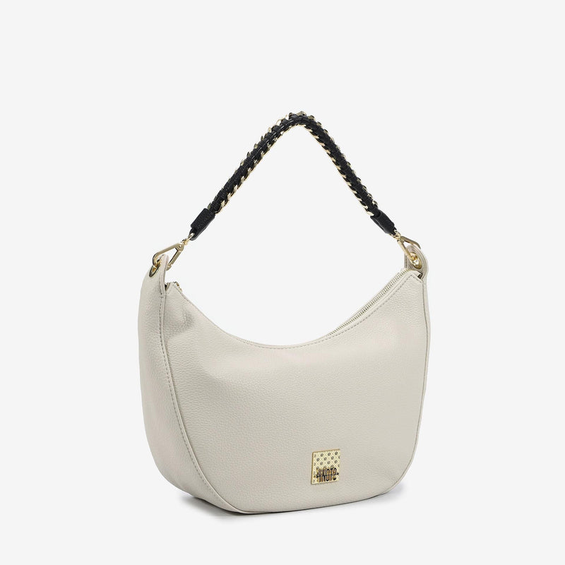 Ynot τσάντα Hobo μεσαία Cream RAC006F5