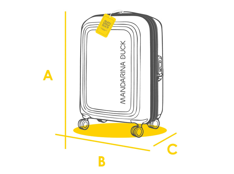 Mandarina Duck τσάντα trolley eco επεκτεινόμενη OSV0305J