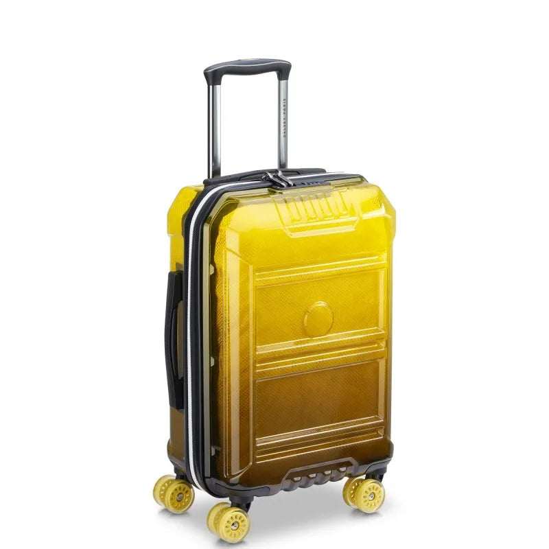Delsey Paris Βαλίτσα καμπίνας 55cm Rempart Transculent Yellow