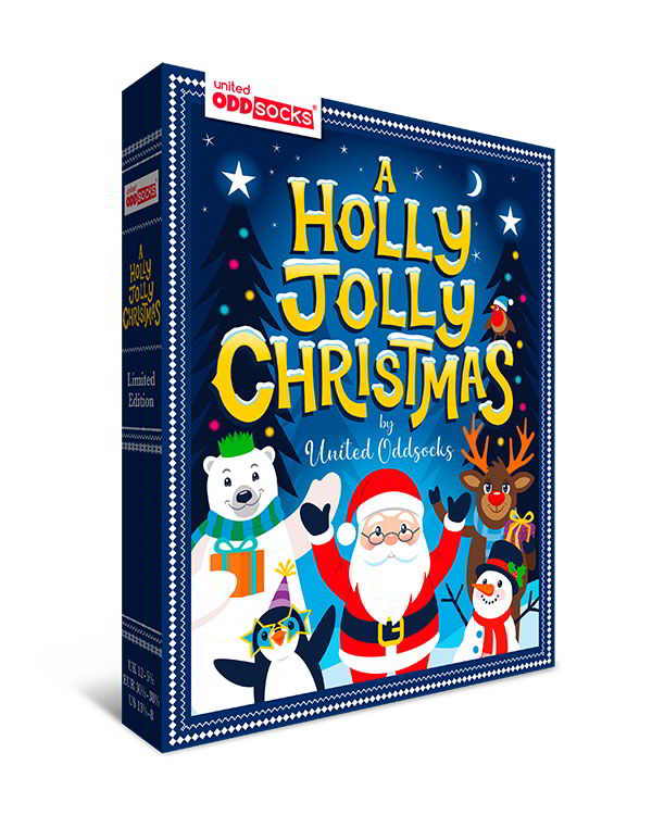 Παιδικές κάλτσες Oddsocks Χριστουγεννιάτικες jolly