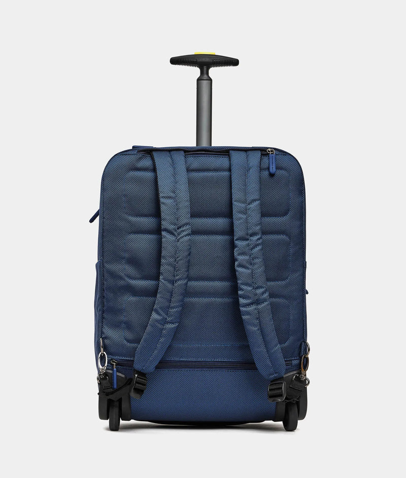 Mandarina Duck τσάντα πλάτης + trolley Zephyr dress blue