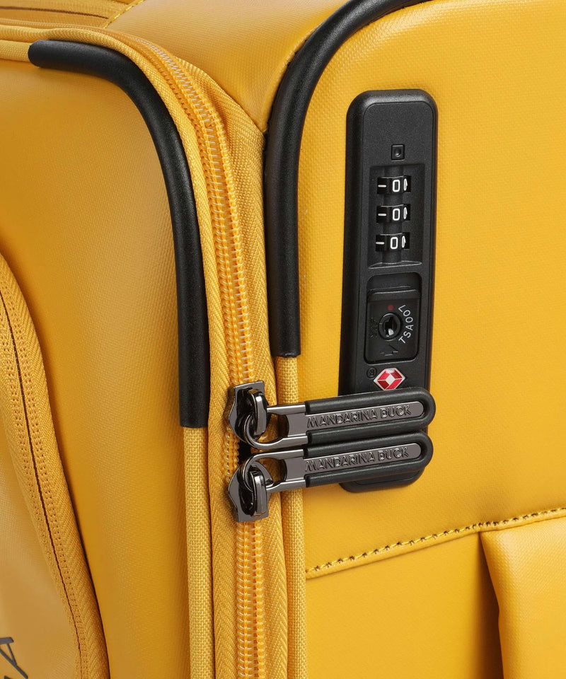 Mandarina Duck τσάντα trolley eco μικρή κίτρινη OSV0105J