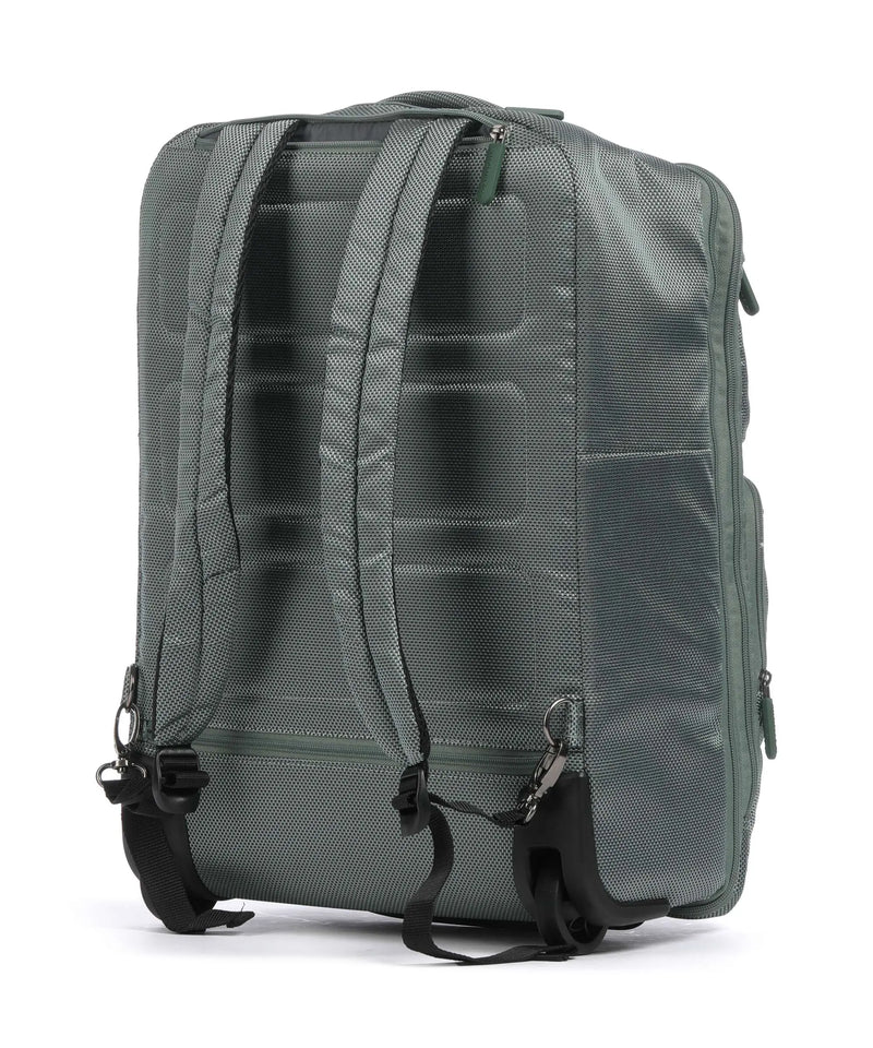 Mandarina Duck τσάντα πλάτης + trolley Zephyr Iceberg green