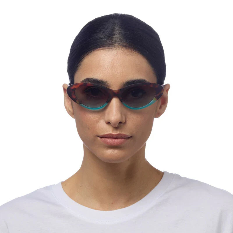 Okkia γυαλιά Lina Small Cat Eye Havana and blue OK029-HB