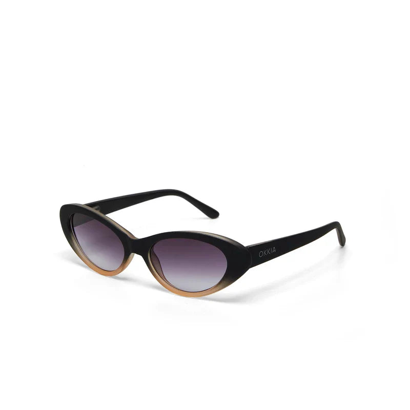 Okkia γυαλιά Lina Small Cat Eye Black rose OK029-BP