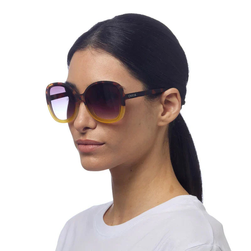 OKKIA γυαλιά ηλίου Anna Havana Yellow OK019-HY
