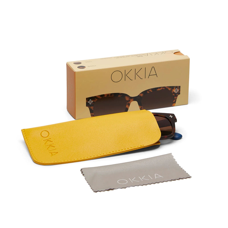 OKKIA γυαλιά ηλίου Giovanni Havana and blue OK012-CH