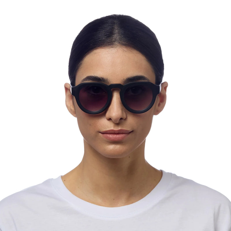 OKKIA γυαλιά ηλίου Zeno στρογγυλά black OK032-BK