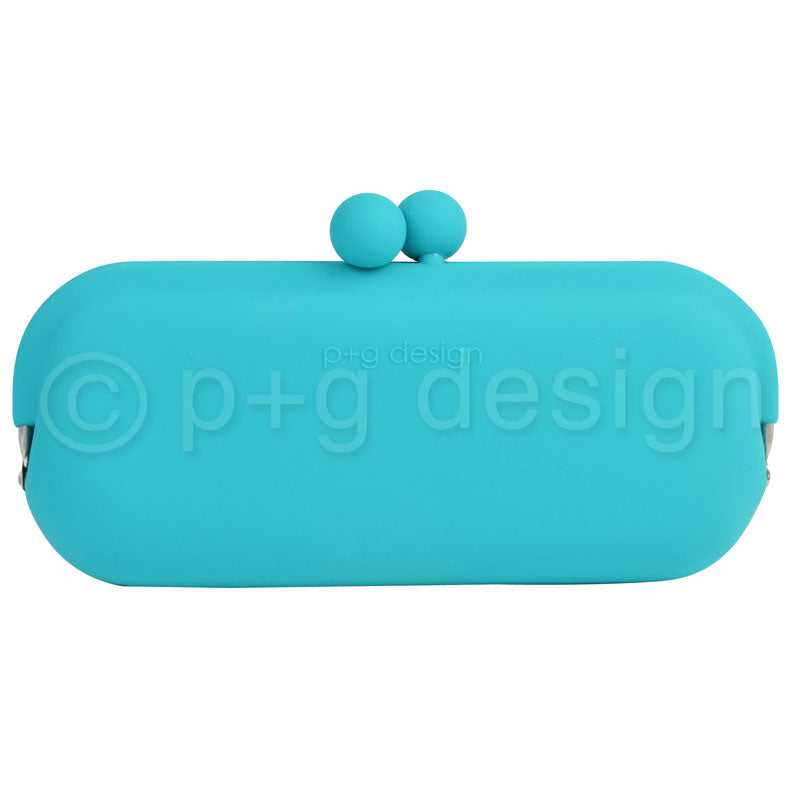 Τσαντάκι από σιλικόνη P+G Design PochiΤιρκουάζ