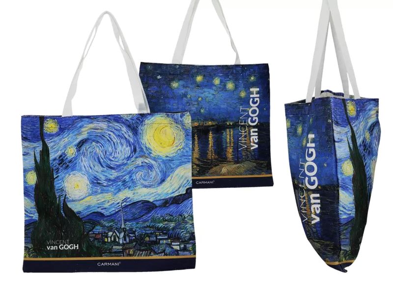 ΤΣΑΝΤΑ ΠΑΝΙΝΗ V.GOGH STARRY NIGHT 40Χ43