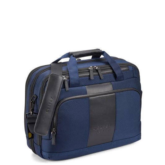 Delsey Χαρτοφύλακας για laptop 15.6" Wagram Navy Blue