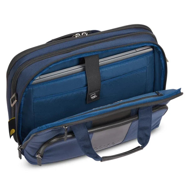 Delsey Χαρτοφύλακας για laptop 15.6" Wagram Navy Blue