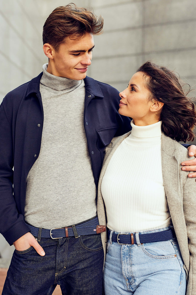 La Boucle ζώνη Paris MONO Navy Blue