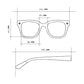 OKKIA γυαλιά ηλίου Giovanni Classic Havana and blue lenses OK012CH-BL