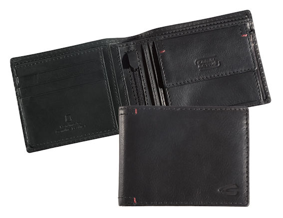 CAMEL ACTIVE ΠΟΡΤΟΦΟΛΙ SALAMANCA ΠΛΑΓΙΟ ΜΑΥΡΟ 181-703-60