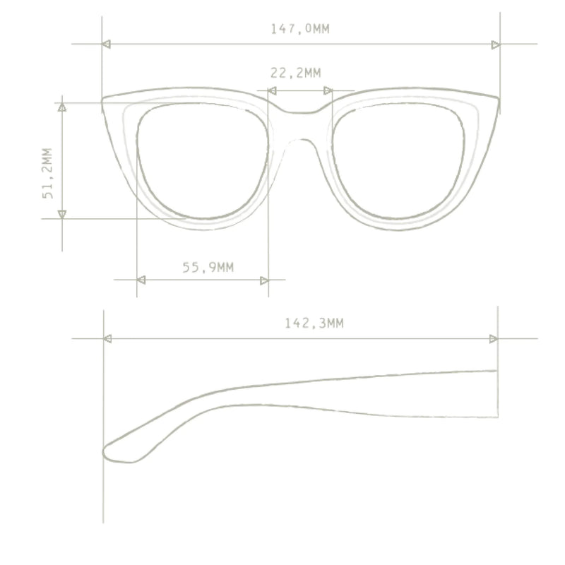 OKKIA γυαλιά ηλίου Silvia Transparent Pink OK020-TPI