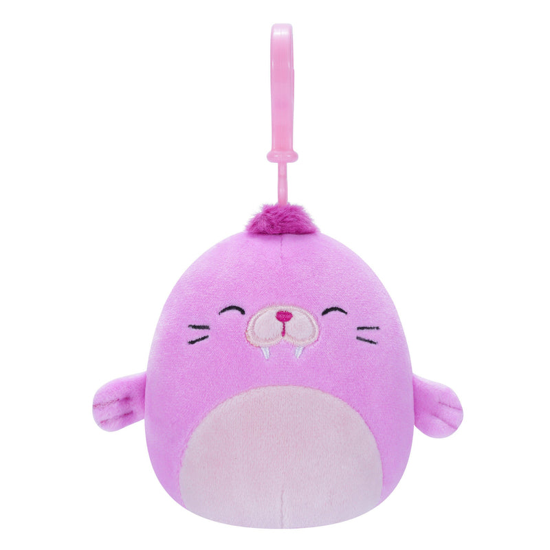 SQUISHMALLOWS Λούτρινα Μπρελόκ 9cm W3 PEPPER Ο ΘΑΛΑΣΣΙΟΣ ΙΠΠΟΣ