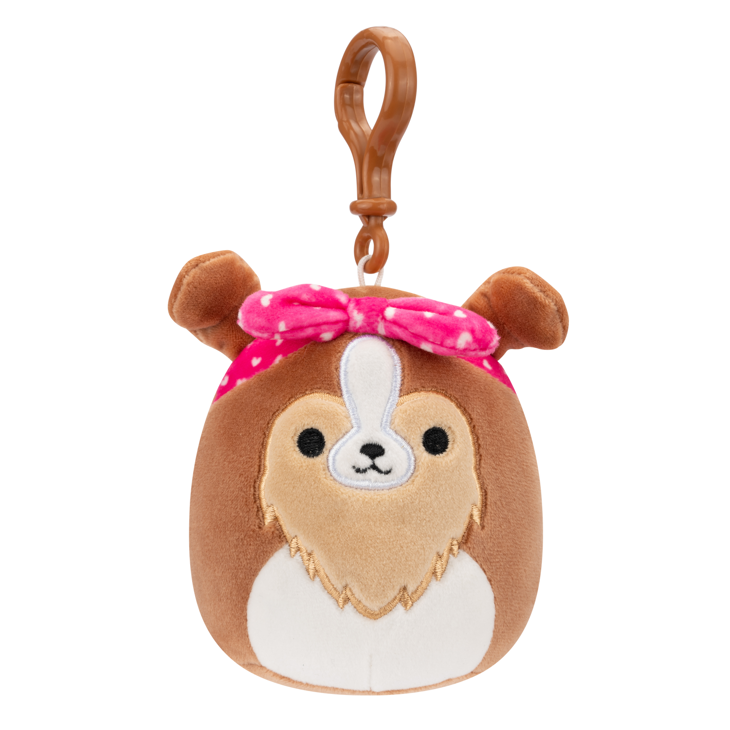 SQUISHMALLOWS Λούτρινα Μπρελόκ 9cm W3 ANDRES ΤΟ SHELTIE