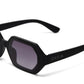 OKKIA γυαλιά ηλίου Andrea εξαγωνικά black OK022-BK