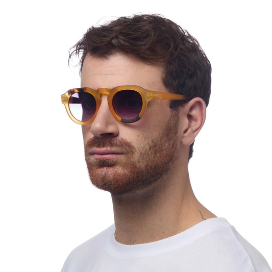 OKKIA γυαλιά ηλίου Zeno στρογγυλά Yellow OK032-Y3H