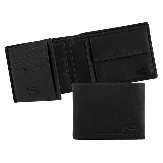 CAMEL ACTIVE ΠΟΡΤΟΦΟΛΙ ΠΛΑΓΙΟ OSAKA BLACK 269-705-60
