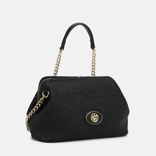 Ynot? τσάντα μεσαία clutch Black MAN005S5