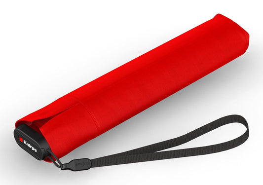 Knirps ultra slim us.050 Χειροκίνητη κόκκινη 00501501