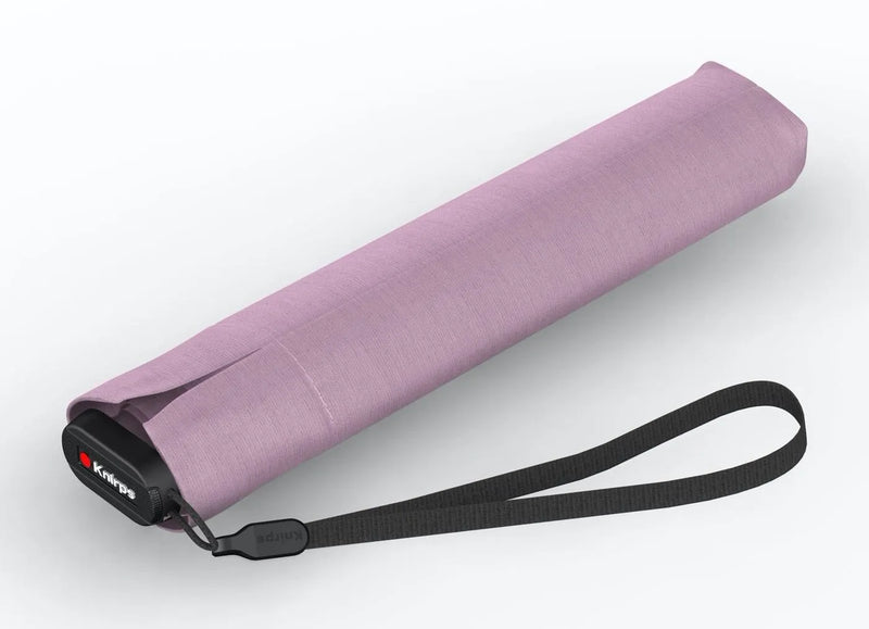 Knirps US.050 U.Series Χειροκίνητο Άνοιγμα-Κλείσιμο Rose With Black Coating Ρόζ