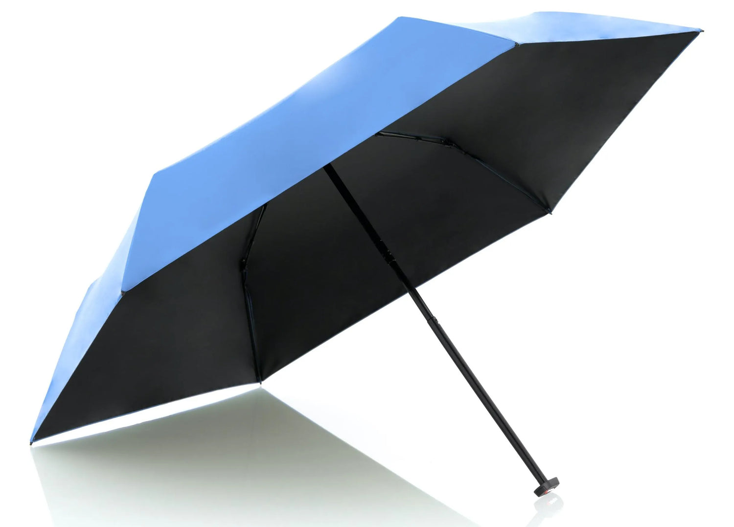 Knirps US.050 U.Series Χειροκίνητο Άνοιγμα-Κλείσιμο Blue With Black Coating Σιέλ