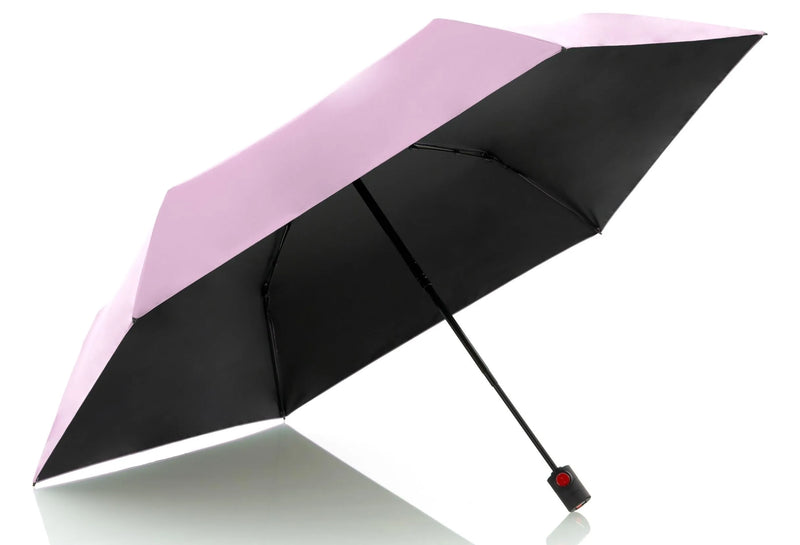Knirps U.200 U.Series Αυτόματο Ανοιγμα-Κλείσιμο Rose With Black Coating Ρόζ 22001800