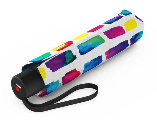 ΟΜΠΡΕΛΑ KNIRPS A.SERIES A.050 ΧΕΙΡΟΚΙΝΗΤΗ ΑΣΠΡΗ ΜΕ ΣΧΕΔΙΑ 70518543