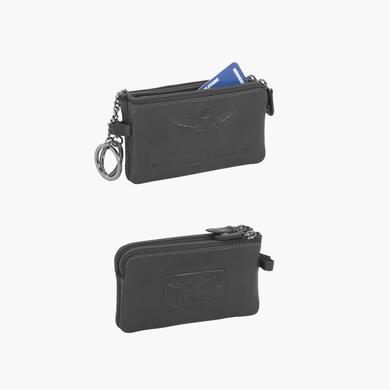 Aeronautica Militaire κλειδοθήκη μαύρο AM-248