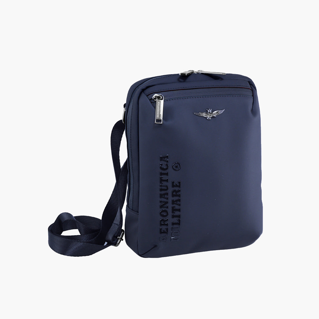 Aeronautica militaire Helix τσαντάκι ώμου μεγάλο Blue AM482