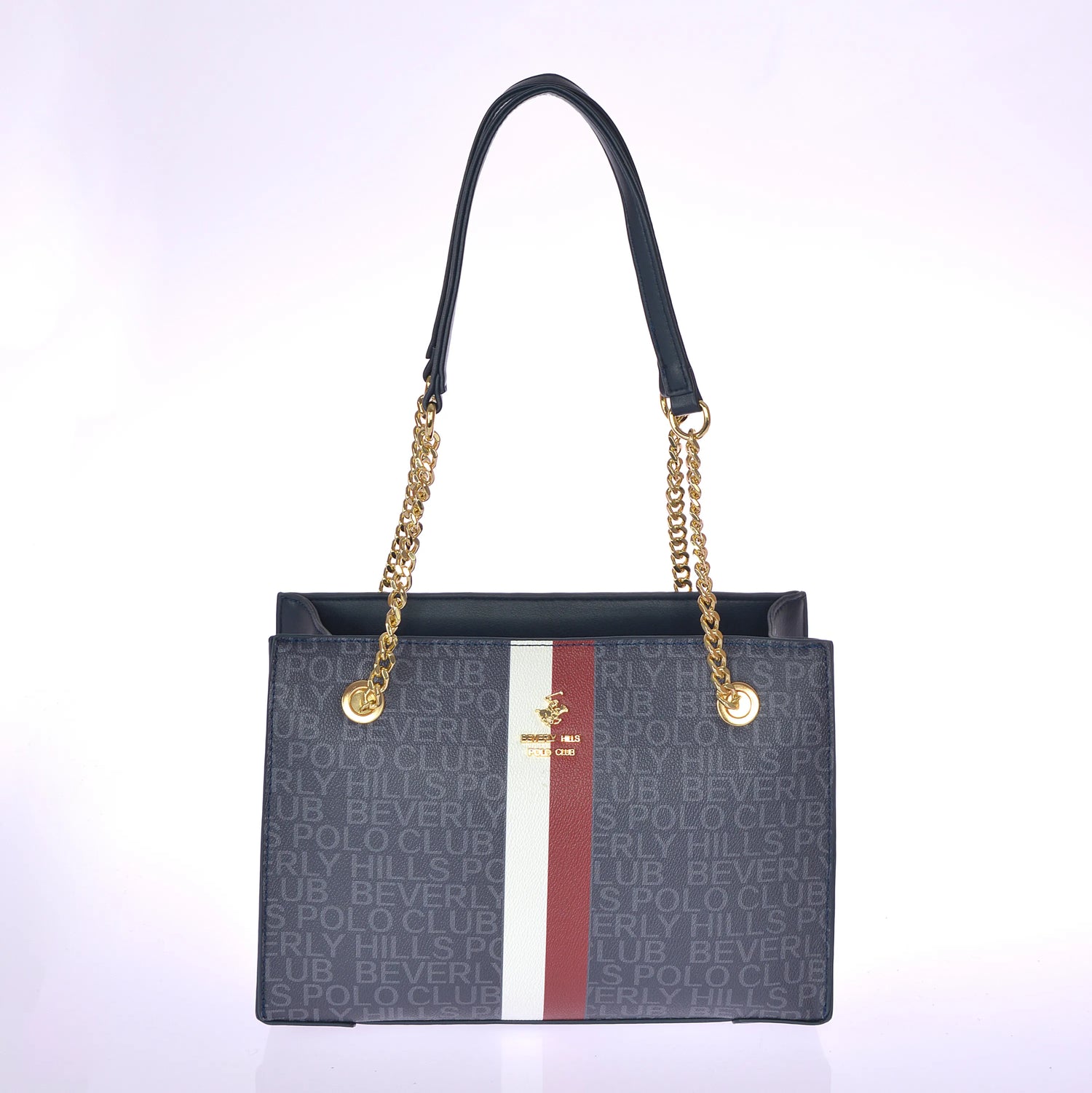 Polo Beverly Hills τσάντα μεσαία blue BH-4022